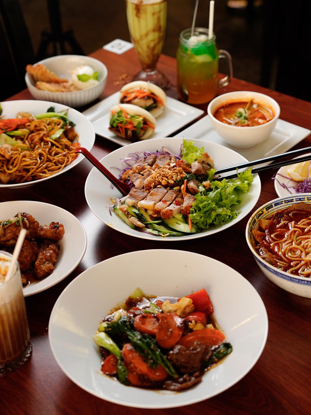 Herbs and fresh ingredients